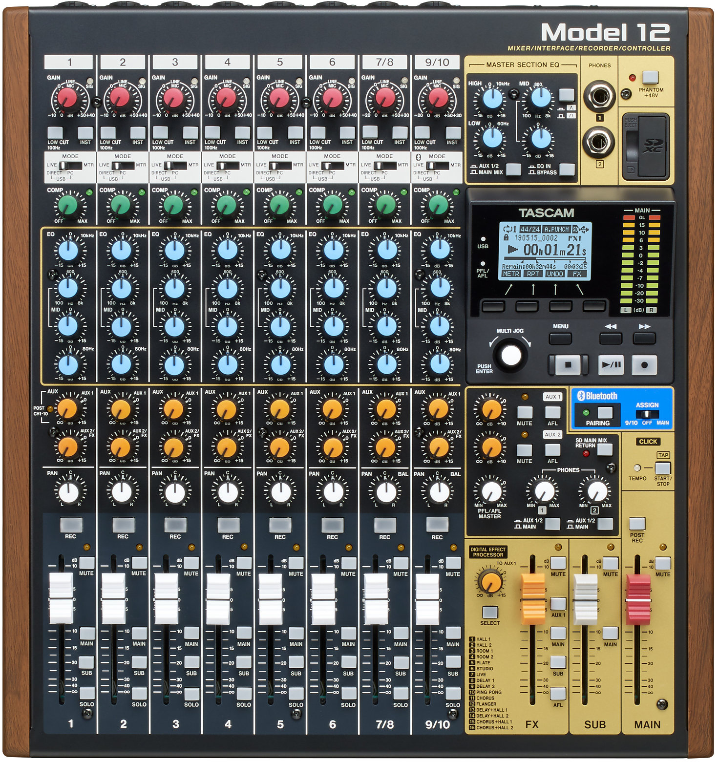 Tascam Model 12  - Retoure (Zustand: sehr gut)