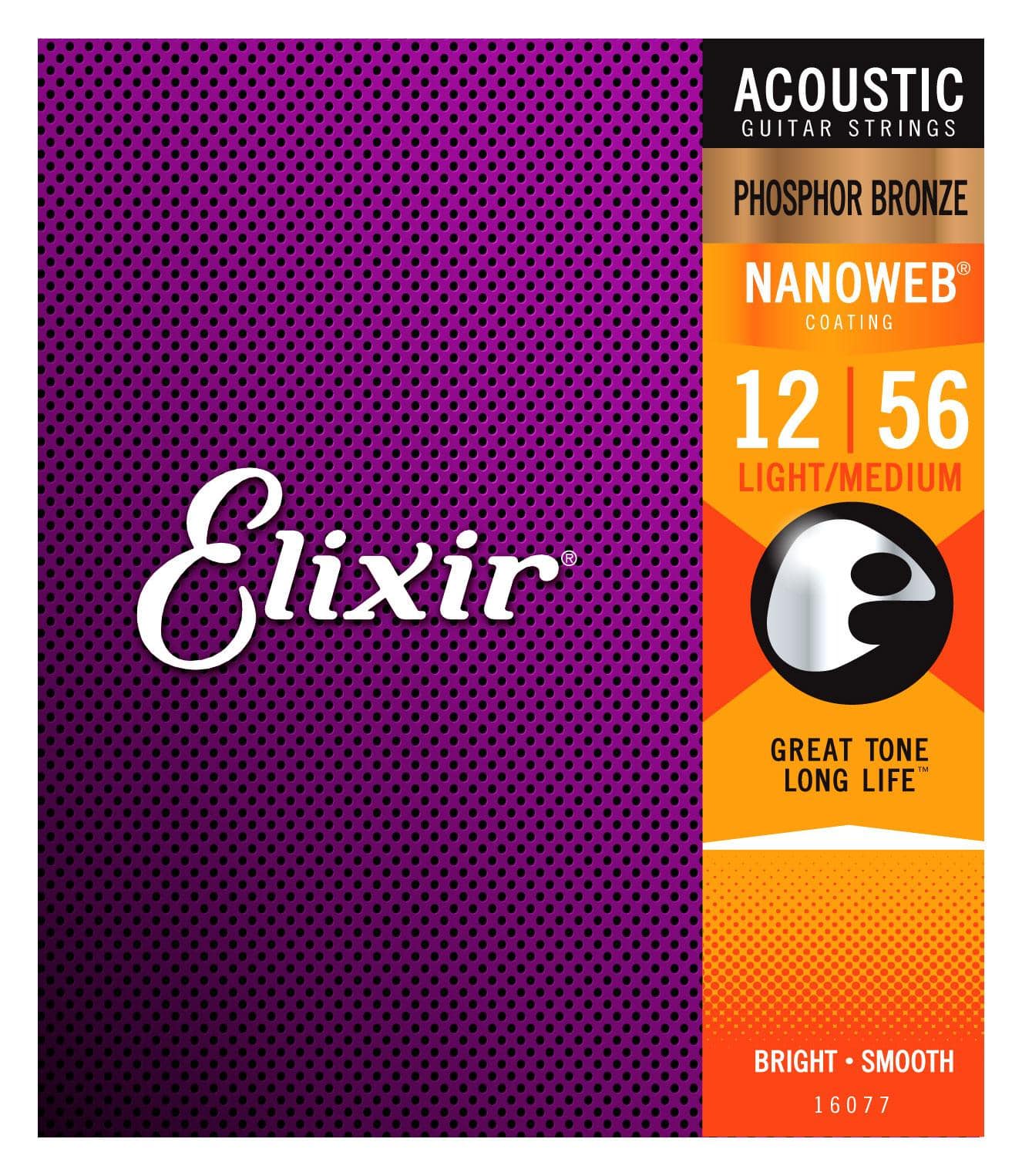 Elixir 16077 Akustik Phosphor Nanoweb Light/Medium