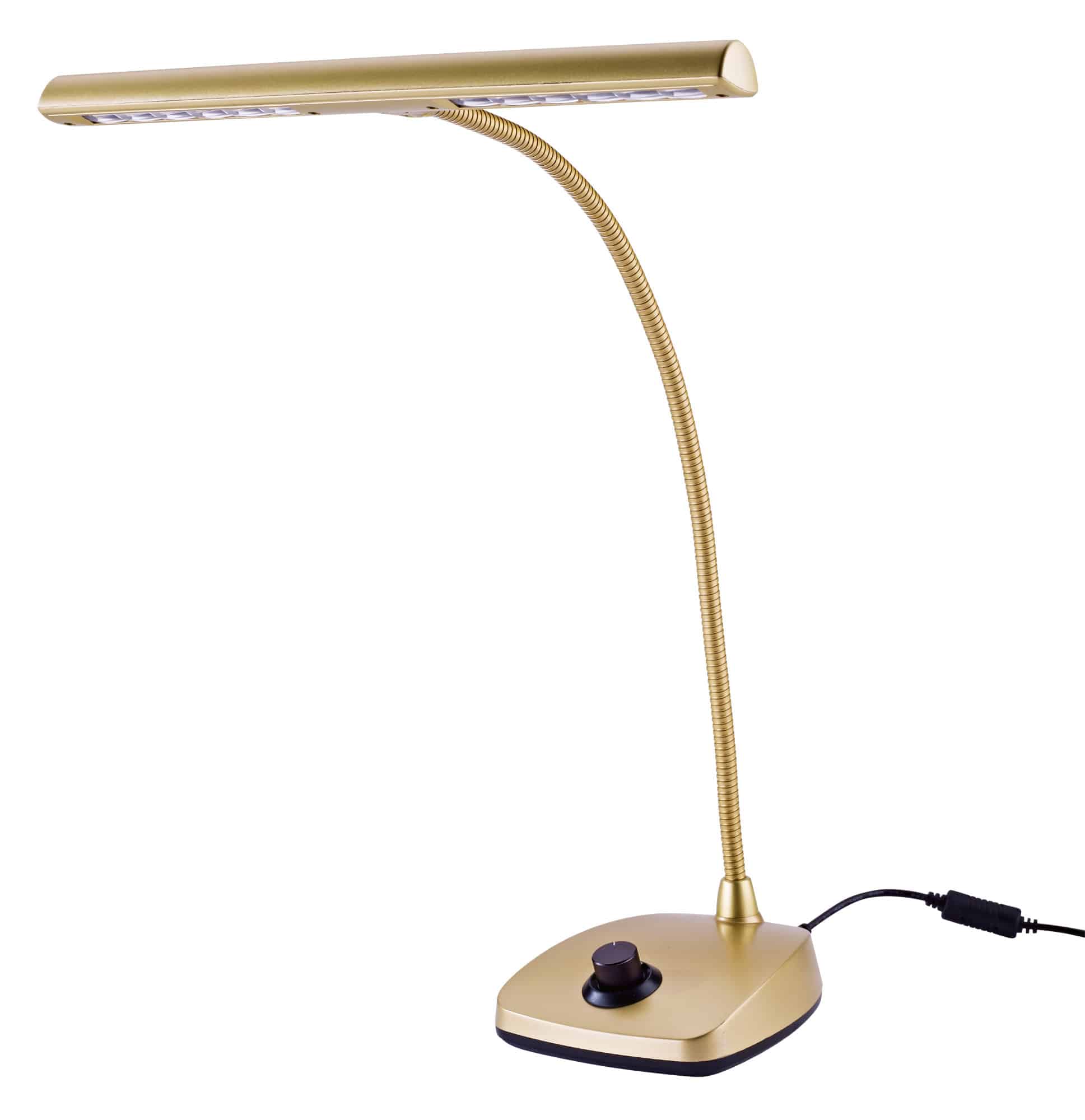 K&M 12298 LED Pianoleuchte Gold  - Retoure (Zustand: sehr gut)