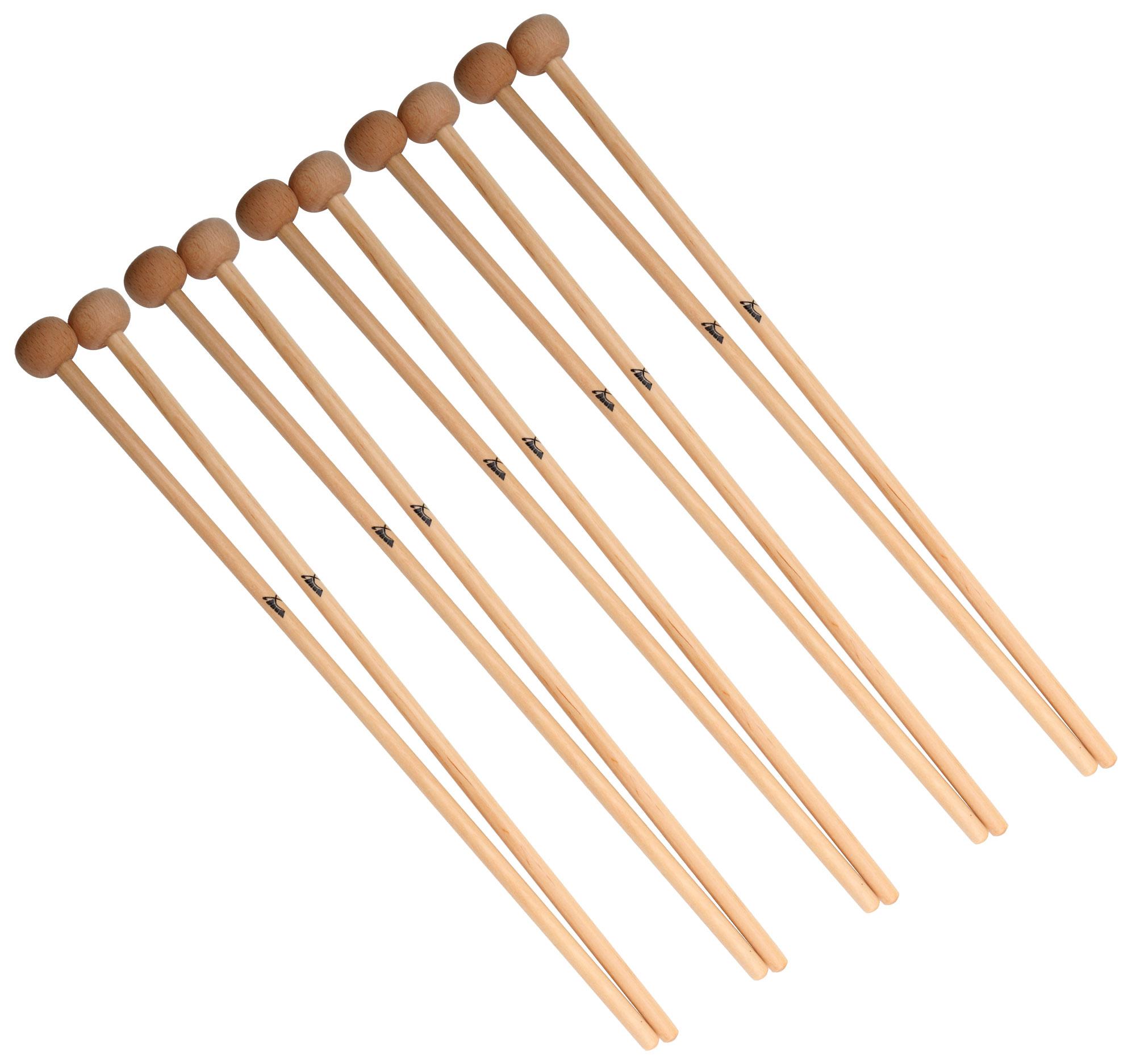 XDrum MG4 Glockenspielschlägel Ahorn 5 Paar