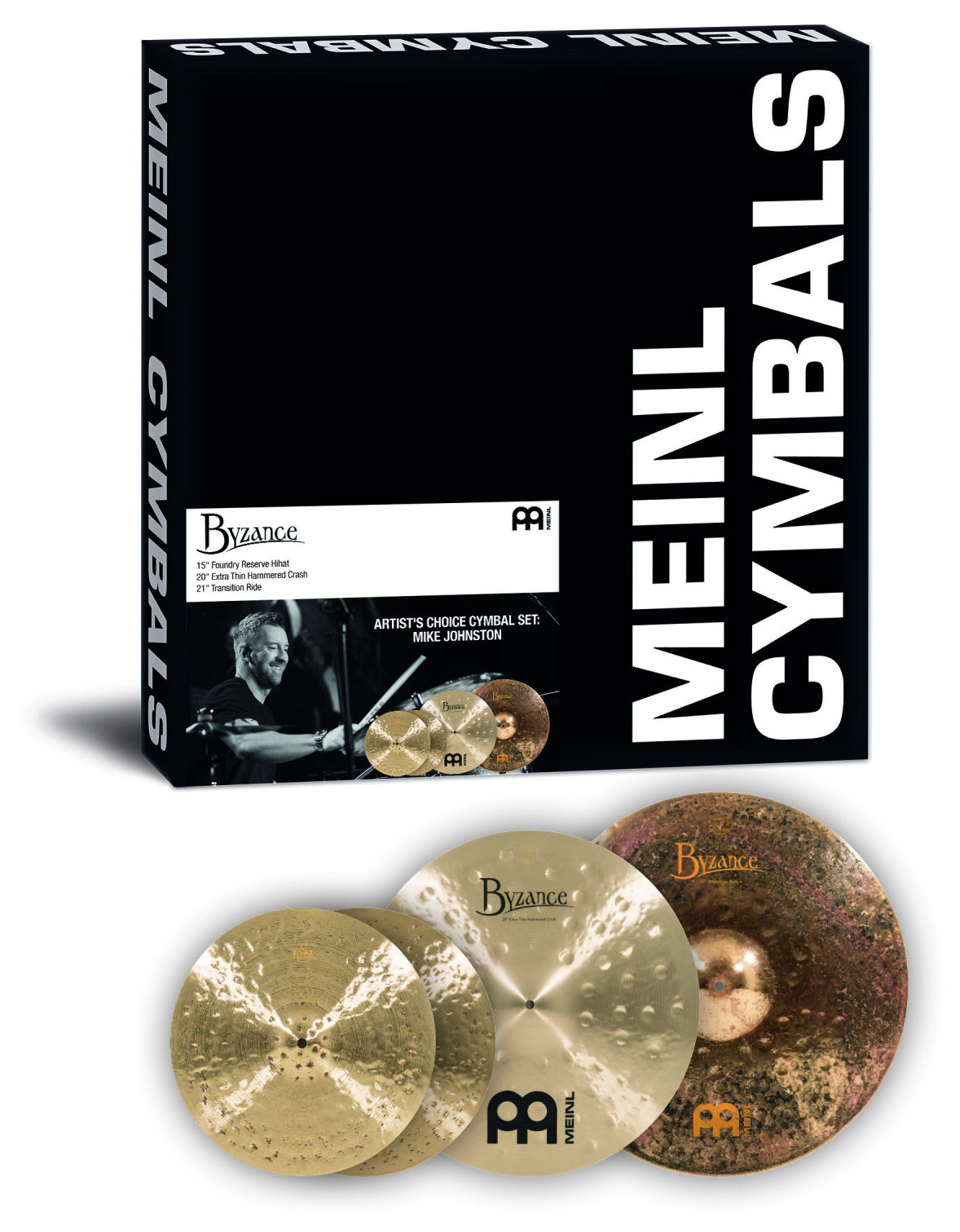 Meinl Artist's Choice Mike Johnston Cymbal Set