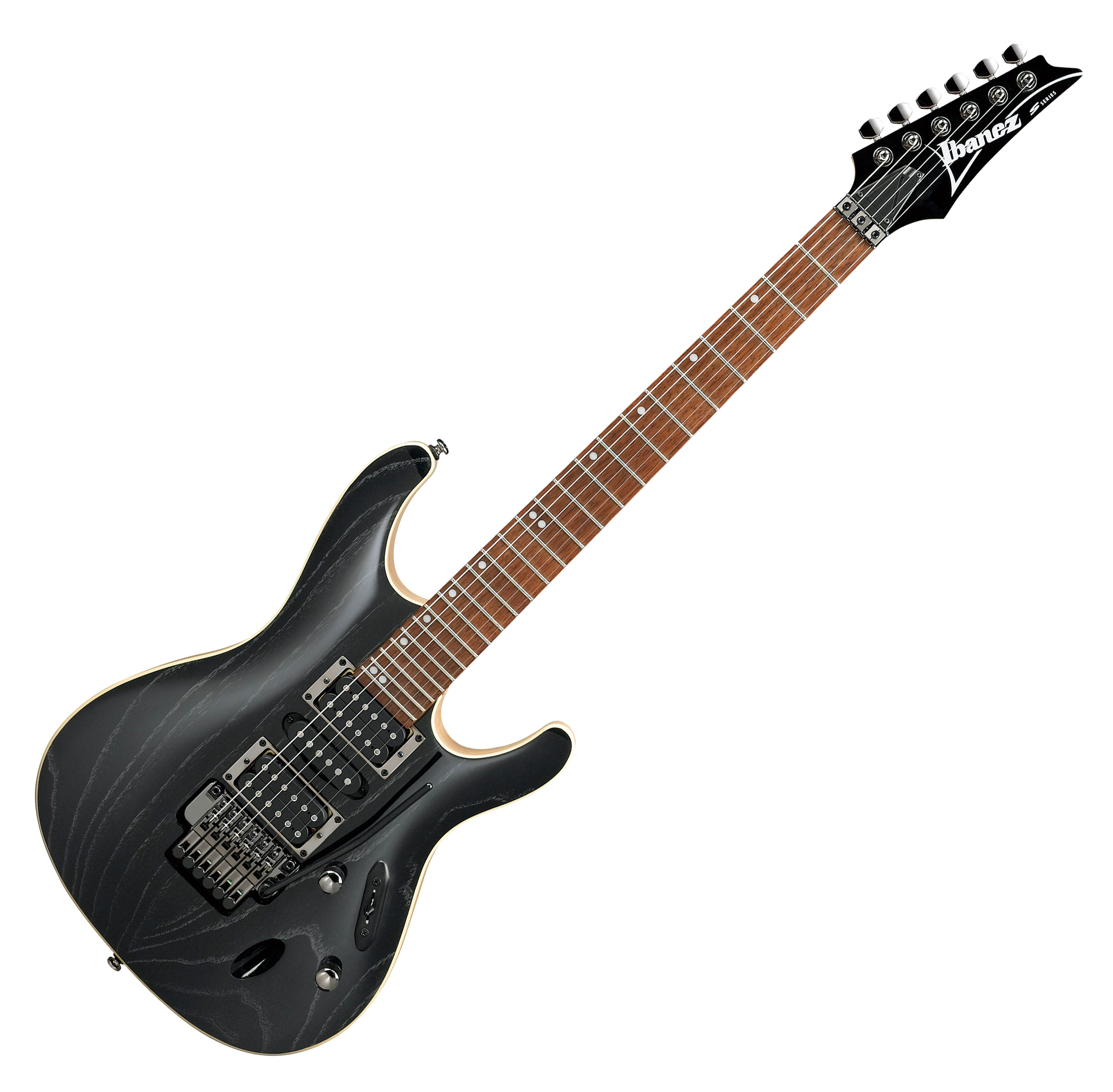 Ibanez S570AH-SWK Silver Wave Black