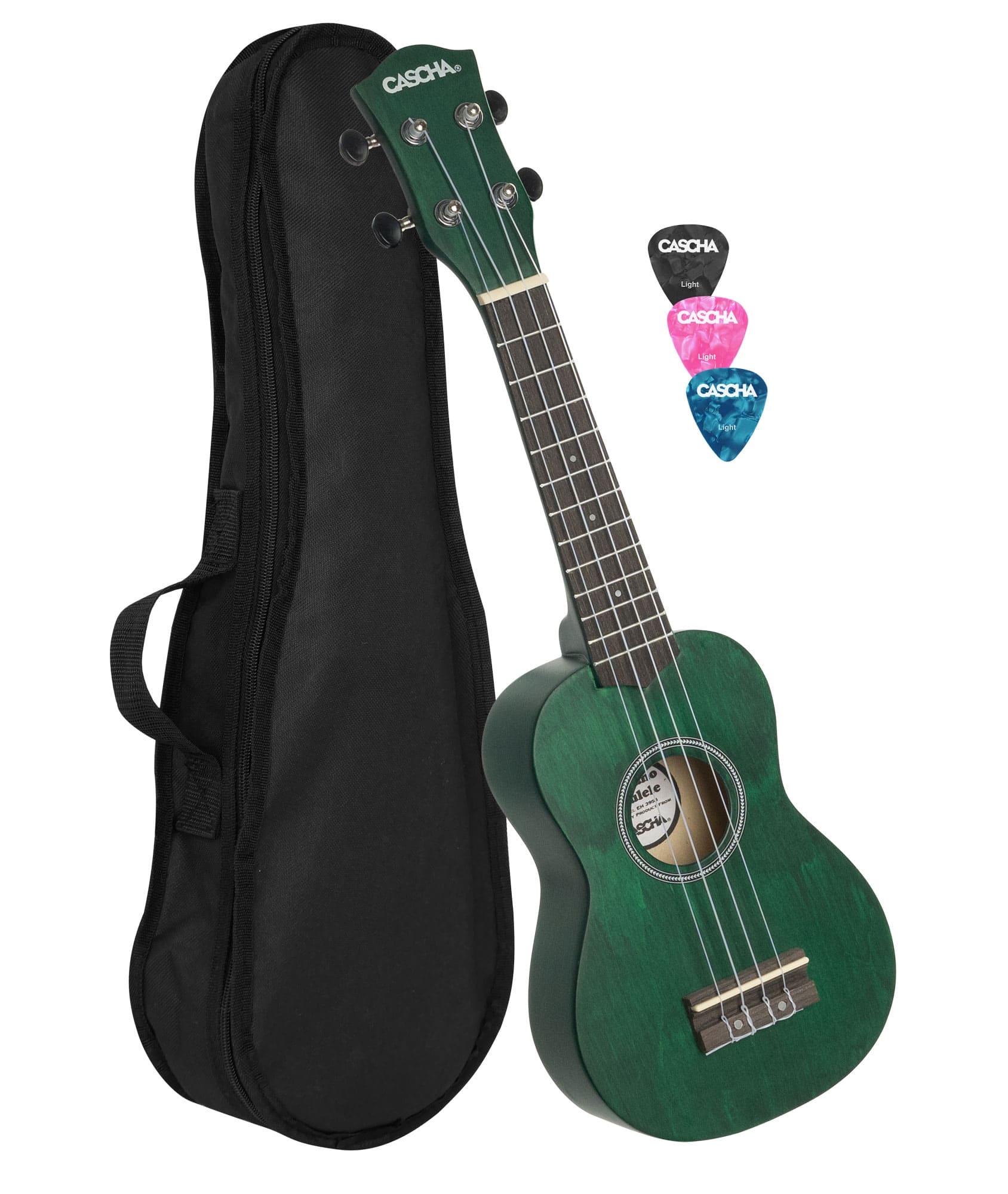 Cascha Sopran Ukulele Grün