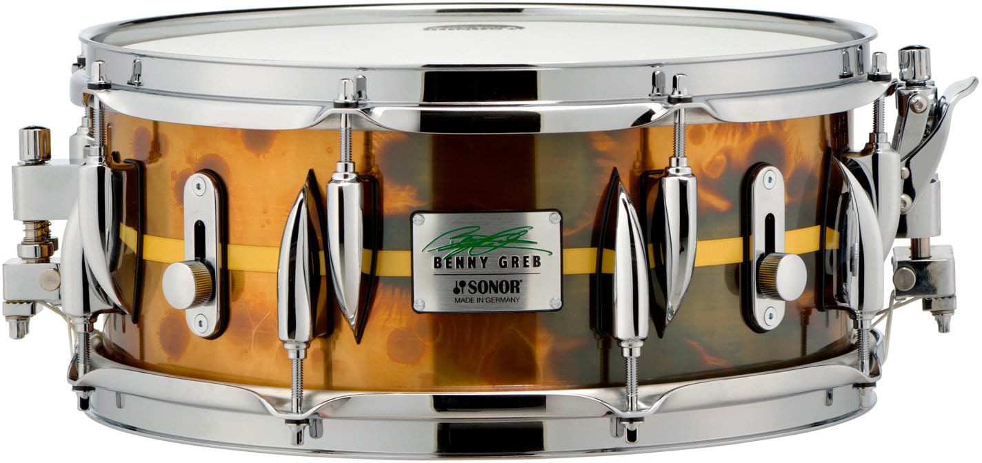 Sonor Benny Greb Signature Snare Drum 13"x5,75" Aged Brass