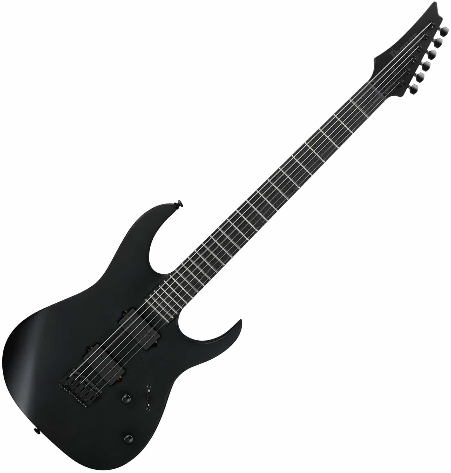 Ibanez RGRTBB21-BKF Iron Label Baritone Black Flat