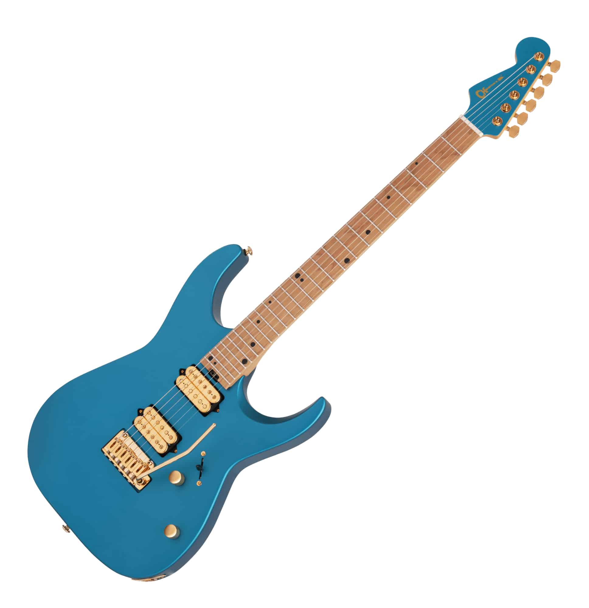 Charvel Angel Vivaldi Signature DK24-6 Nova Lucerne Aqua Firemist  - Retoure (Zustand: sehr gut)