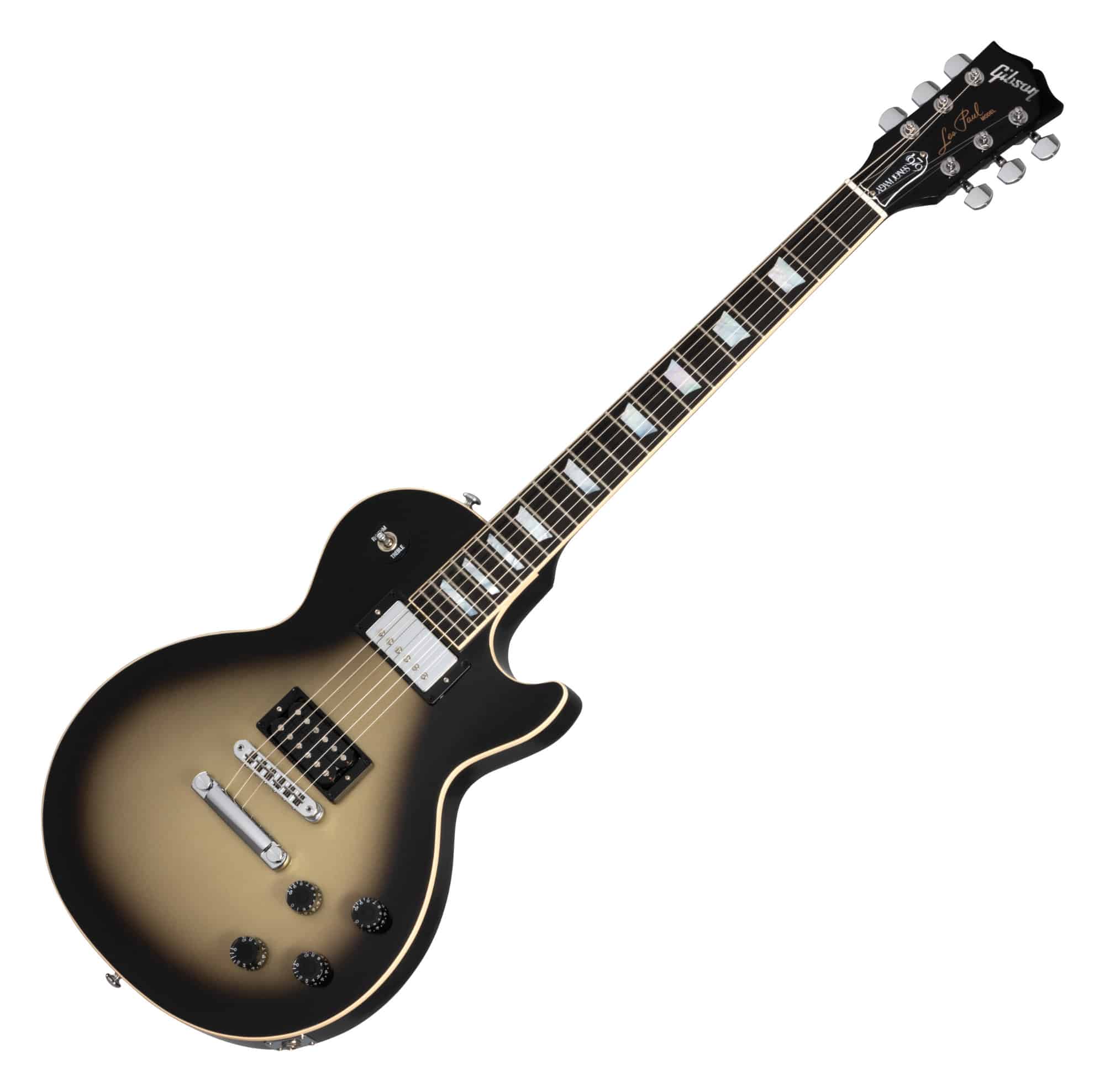 Gibson Adam Jones Les Paul Standard Antique Silverburst  - Retoure (Zustand: sehr gut)