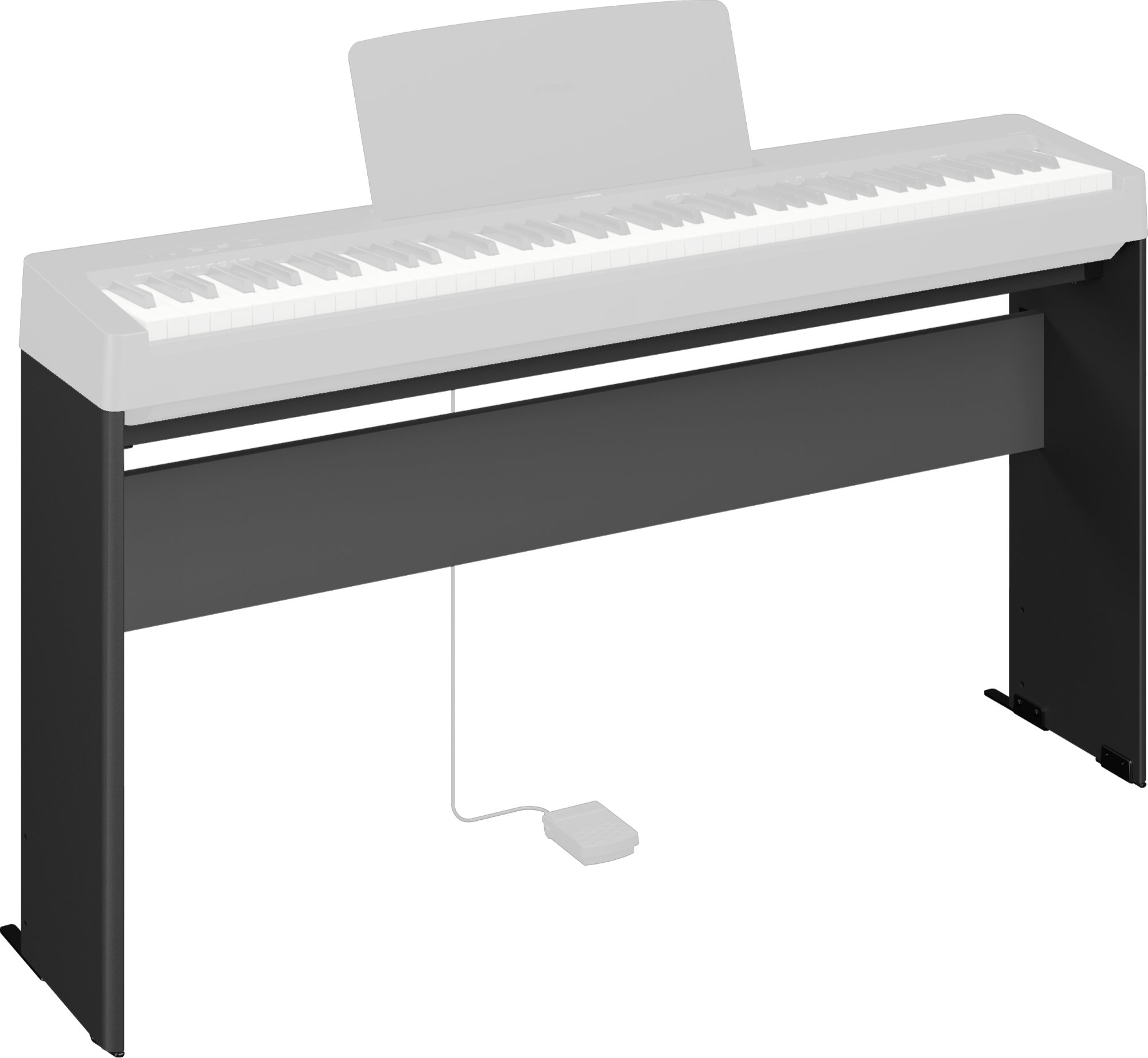 Yamaha L-100B Ständer für P-143 / P-145 / P-223 Schwarz  - Retoure (Zustand: sehr gut)