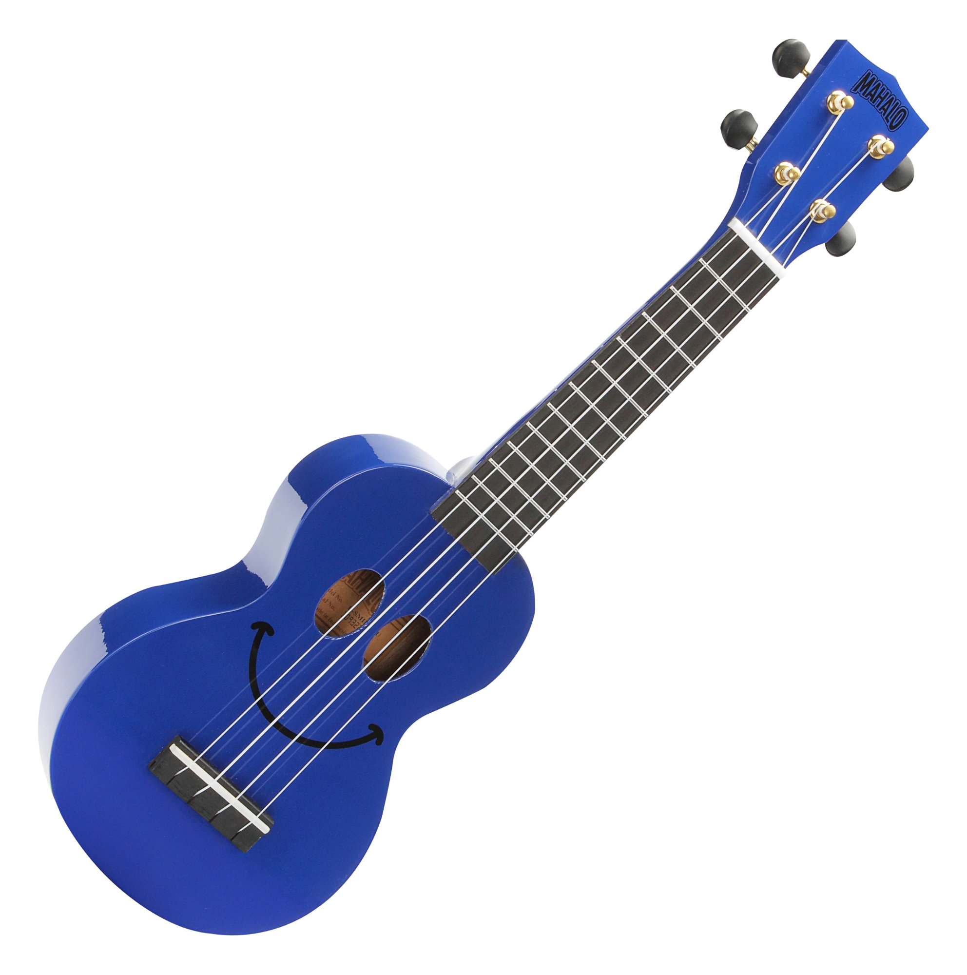 Mahalo U-Smile Serie Sopran-Ukulele Blau