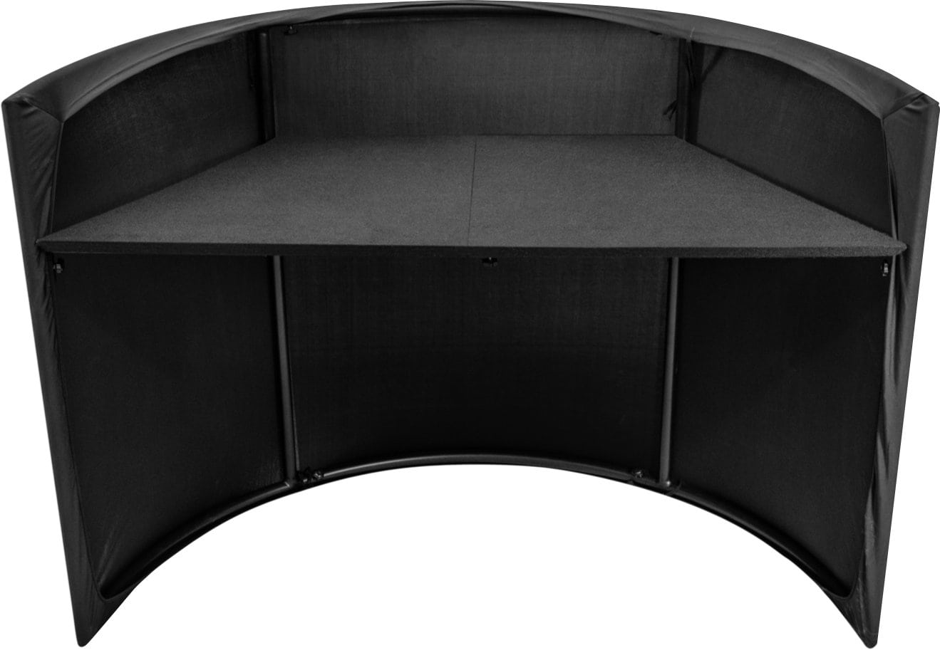 Omnitronic Curved Mobile Event Stand DJ Tisch  - Retoure (Zustand: sehr gut)