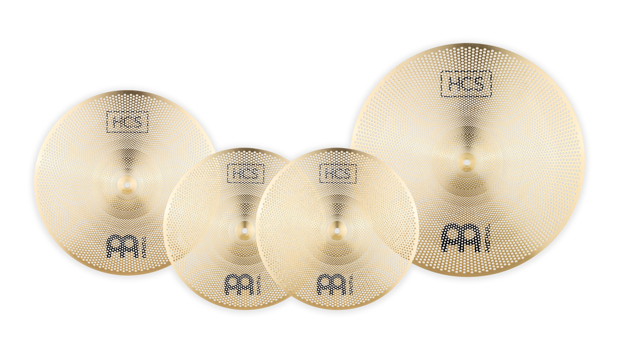 Meinl P-HCS141620 Practice HCS Cymbal Set  - 1A Showroom Modell (Zustand: wie neu, in OVP)