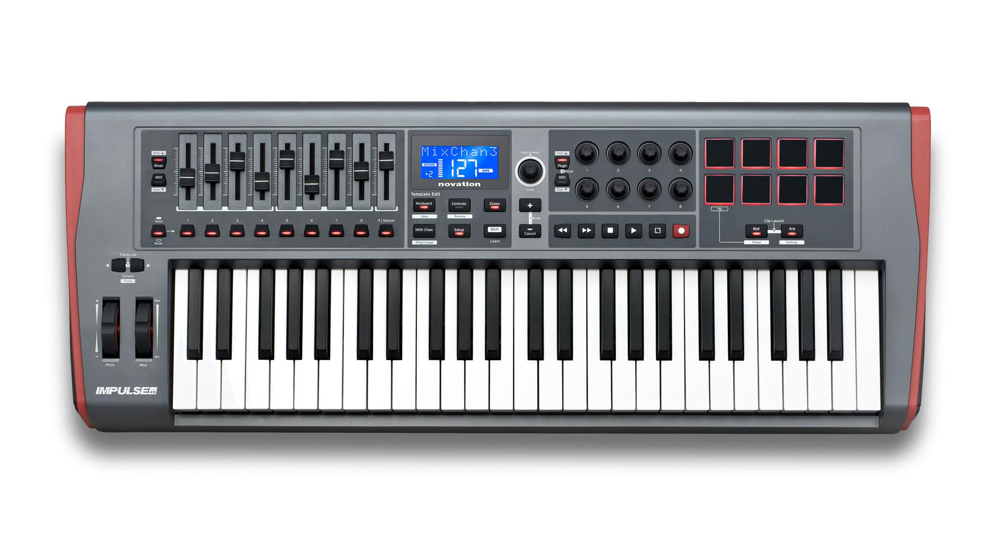 Novation Impulse 49  - 1A Showroom Modell (Zustand: wie neu, in OVP)