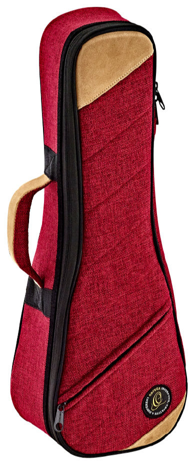 Ortega Softcase für Sopran Ukulele Bordeaux Wine