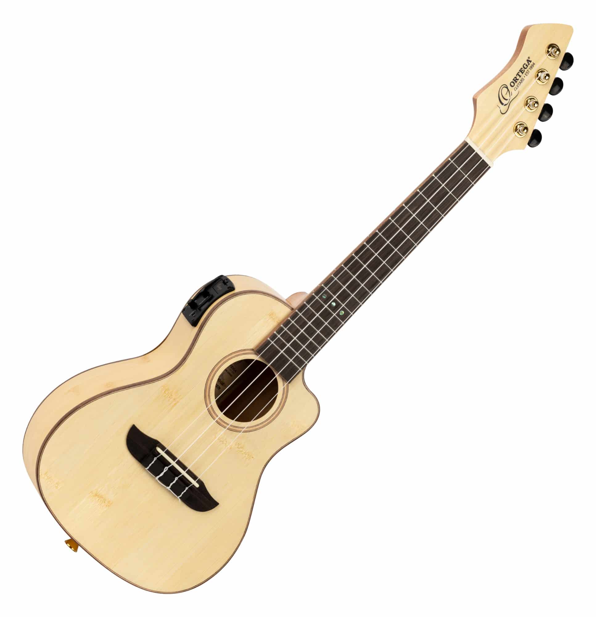 Ortega RUBO-CE Konzert Ukulele Natural Bamboo