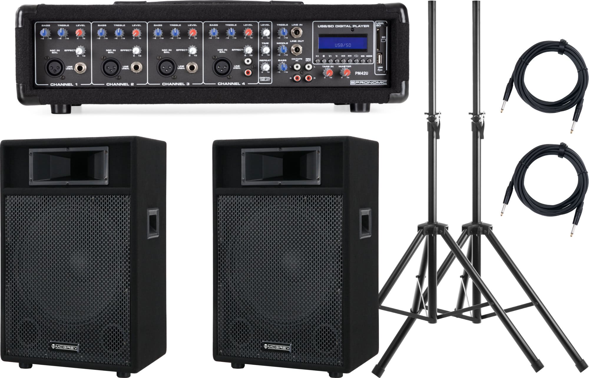 Pronomic PM42-115 StagePower Set Aktivanlage