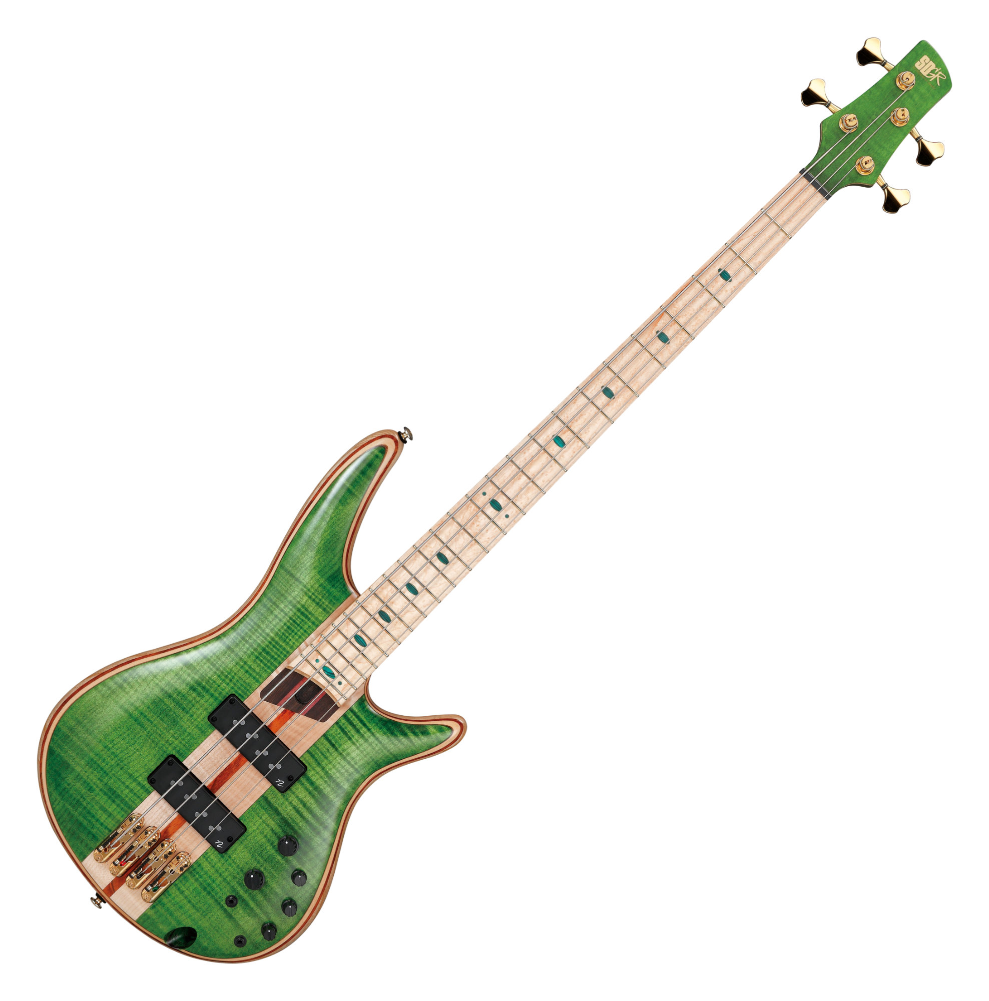 Ibanez SR4FMDX-EGL SR Premium E-Bass Emerald Green Low Gloss  - Retoure (Zustand: gut)