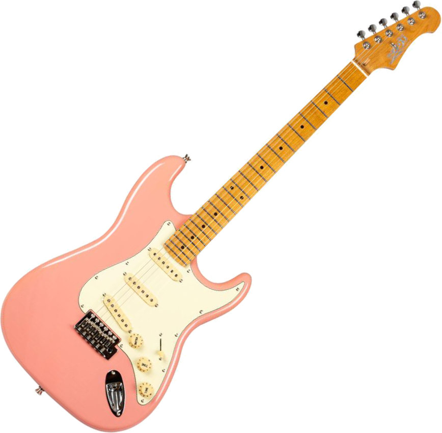 Jet Guitars JS-300 E-Gitarre Burgundy Pink  - Retoure (Zustand: gut)