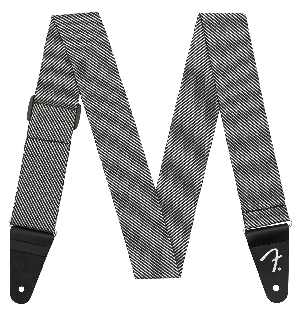 Fender Strap 2" Modern Tweed White/Black