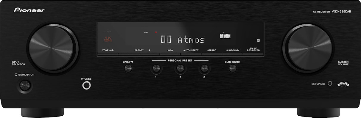 Pioneer VSX-535 DAB Atmos Receiver schwarz