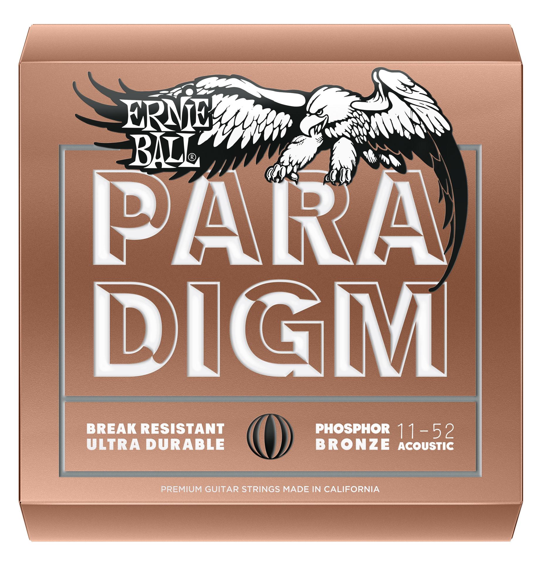 Ernie Ball 2078 Paradigm Light Phosphor Bronze