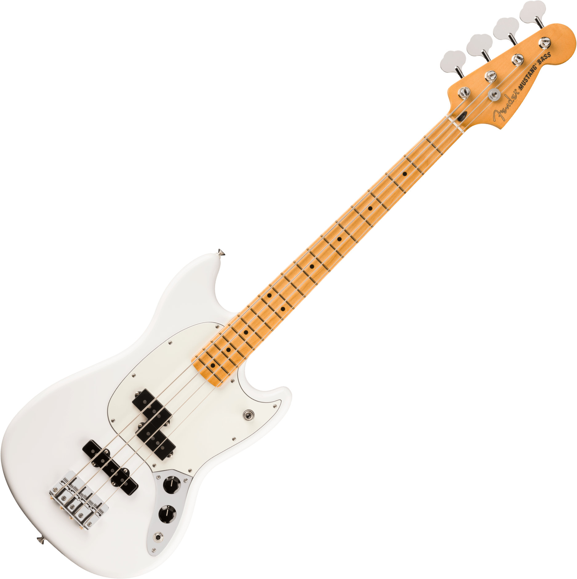 Fender Player II Mustang Bass PJ MN Polar White  - Retoure (Zustand: sehr gut)