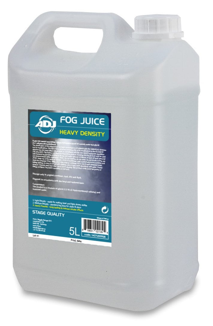 ADJ Fog Juice 3 Heavy Nebelfluid 5L