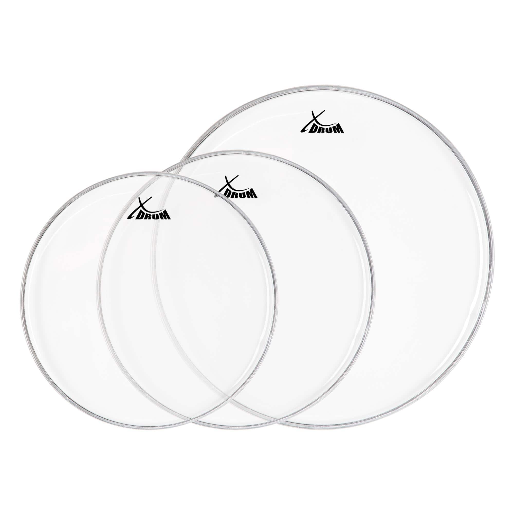 XDrum Transparent SET 12" 13" 16"