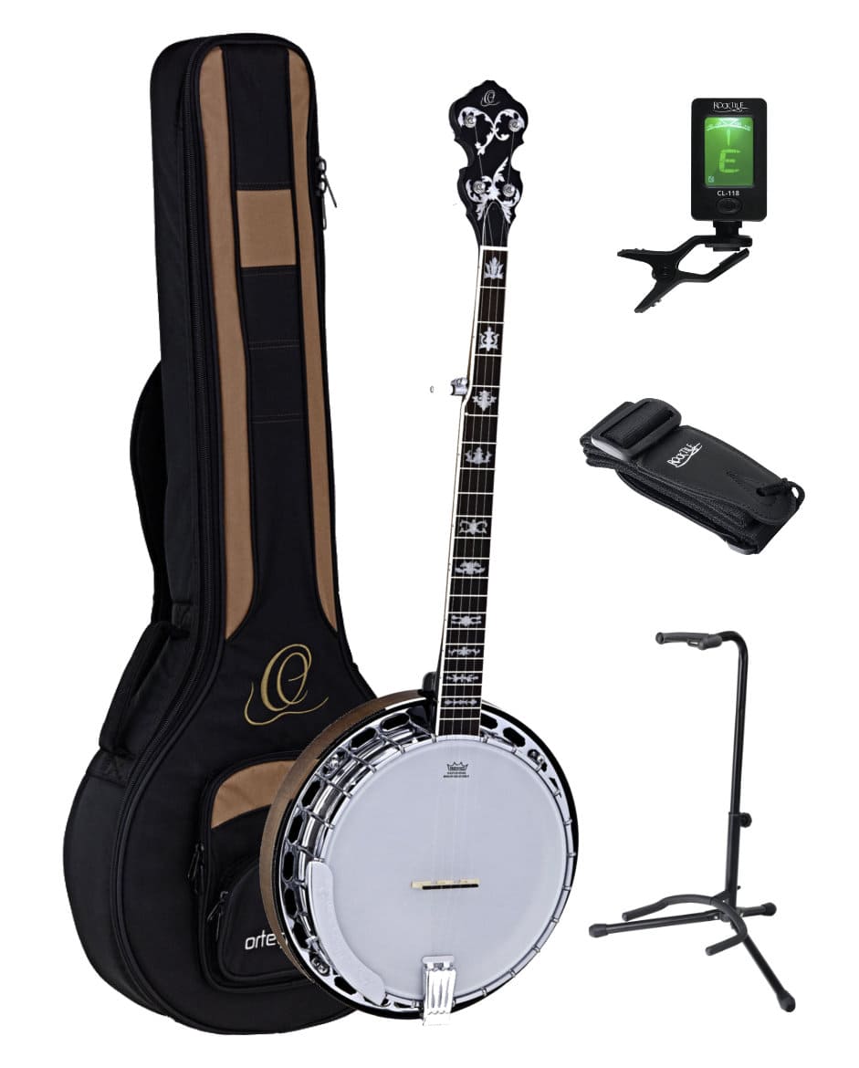 Ortega OBJ750-MA Falcon Banjo Nat. Ahorn Set