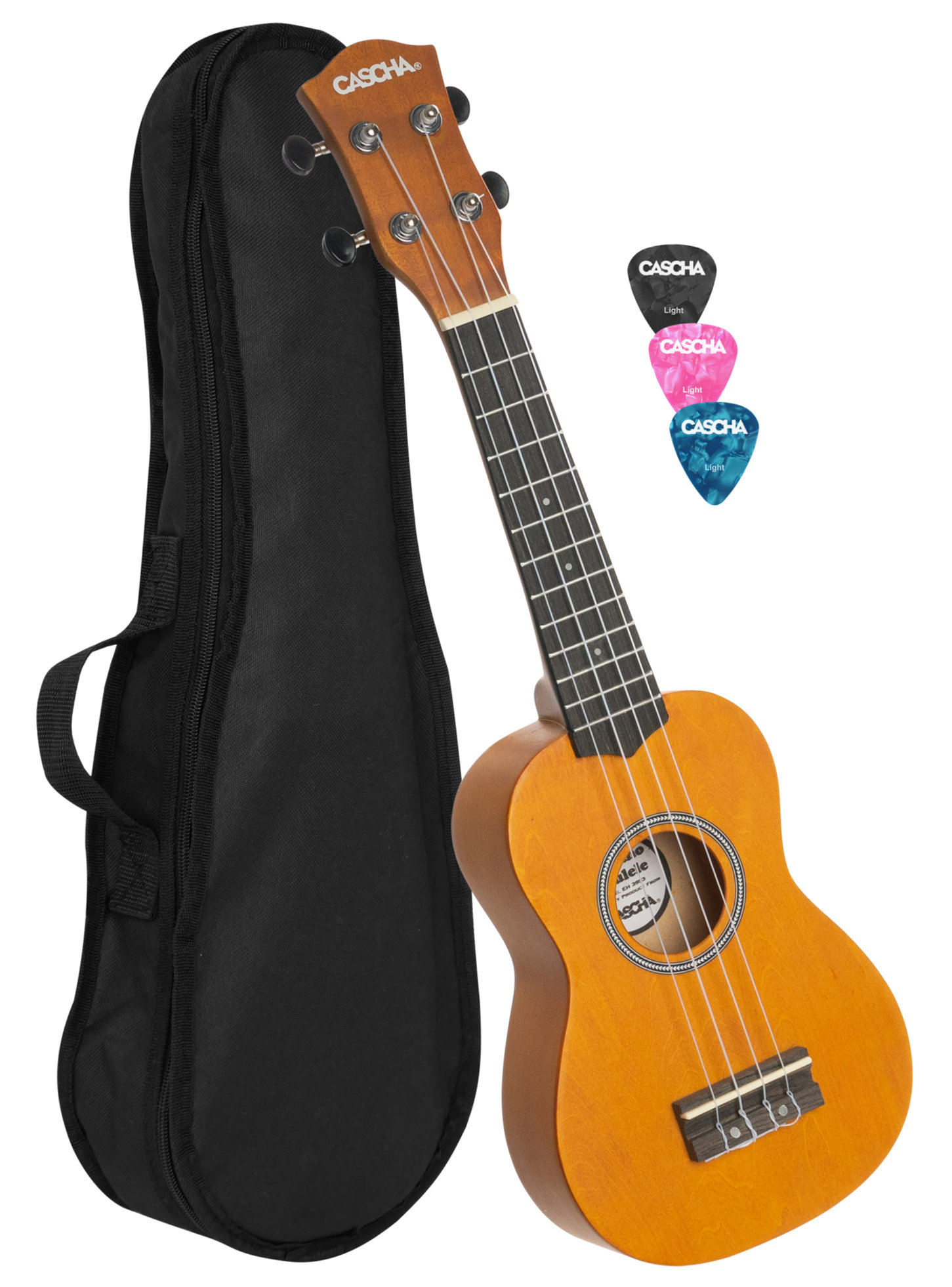 Cascha Sopran Ukulele Gelb