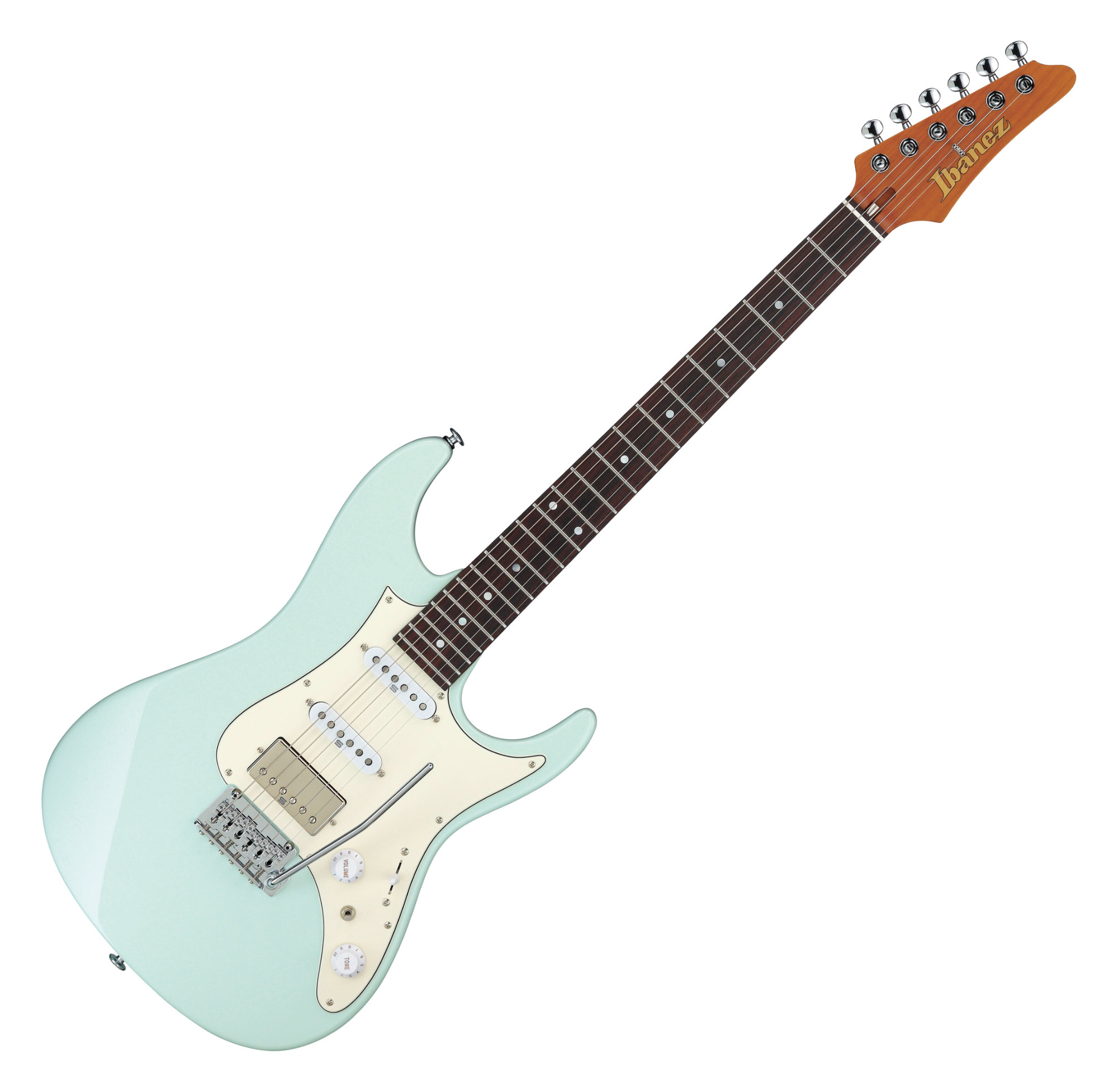 Ibanez AZ2204NW-MGR E-Gitarre Mint Green  - 1A Showroom Modell (Zustand: wie neu, in OVP)