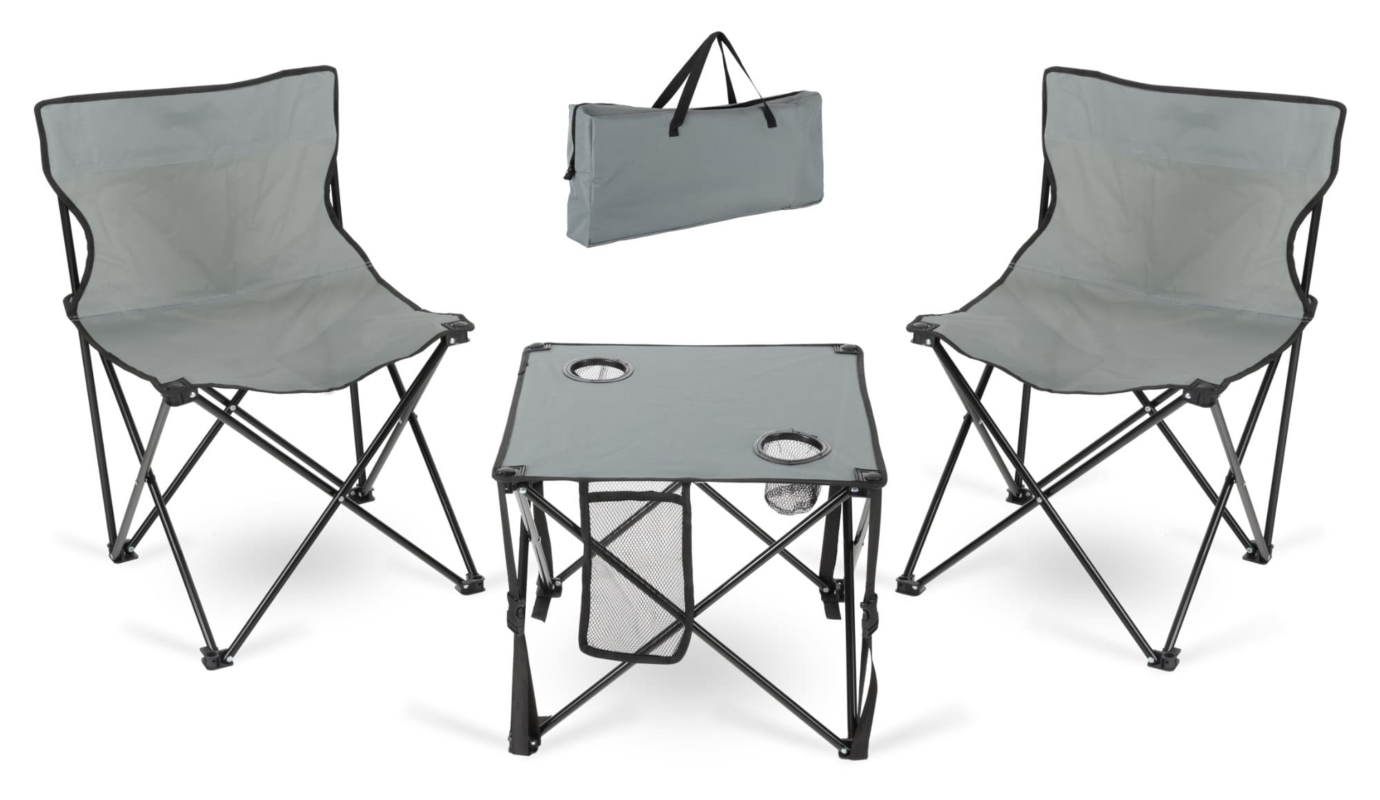 Stagecaptain CS-4547 GY Campingtisch-Set Grau  - Retoure (Verpackungsschaden)