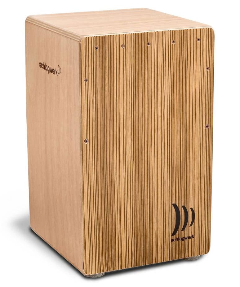 Schlagwerk CP4011 Cajon la Perú Zebrano  - 1A Showroom Modell (Zustand: wie neu, in OVP)