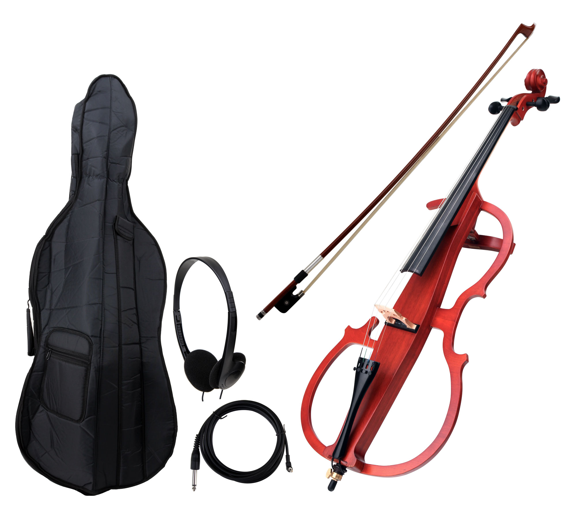 Classic Cantabile CE-200 Silent E-Cello natur matt  - Retoure (Zustand: gut)