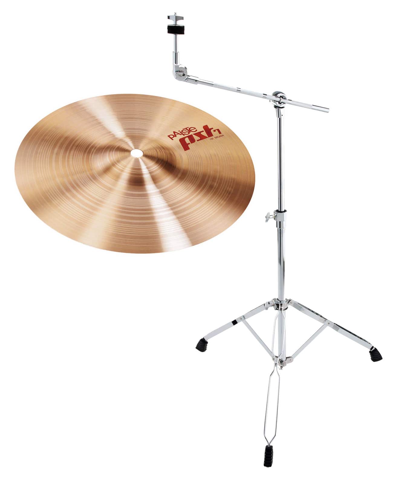 Paiste PST 7 10" Splash + Galgenständer Set