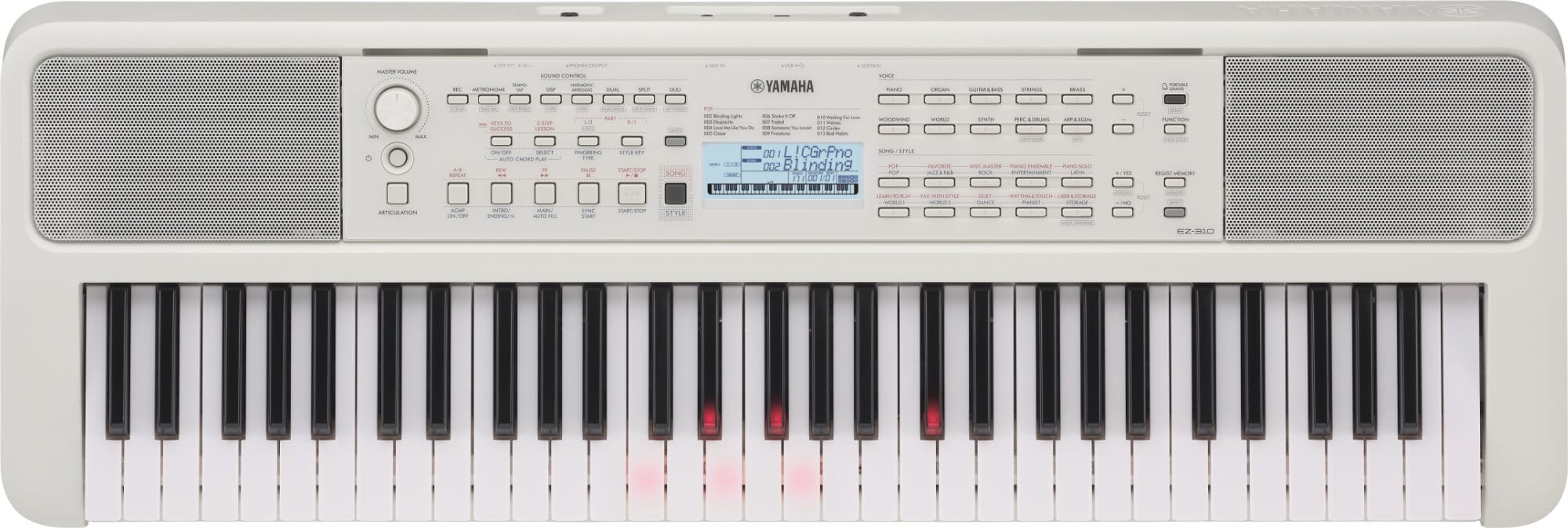 Yamaha EZ-310 Leuchttasten-Keyboard