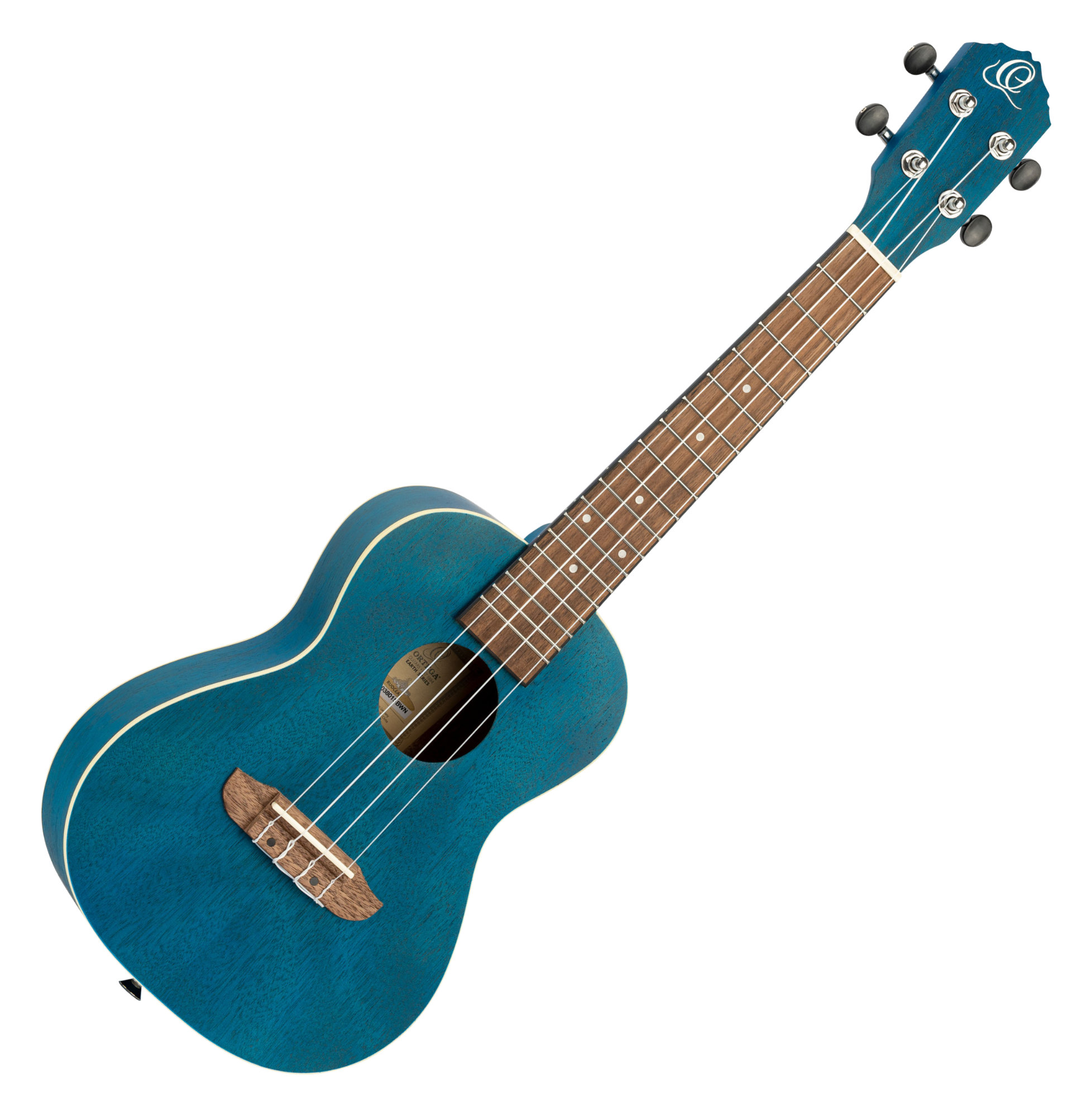 Ortega RUOCEAN Konzert Ukulele Blue Satin  - Retoure (Zustand: gut)