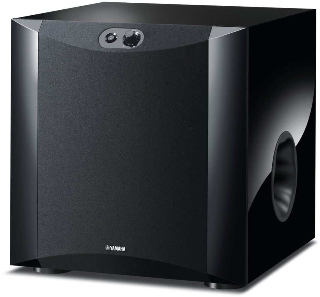 Yamaha NS-SW300 HiFi Aktiv Subwoofer Piano Black  - 1A Showroom Modell (Zustand: wie neu, in OVP)