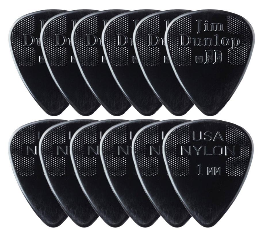 Dunlop Nylon Standard Picks 1,0 mm 12er Player's Pack