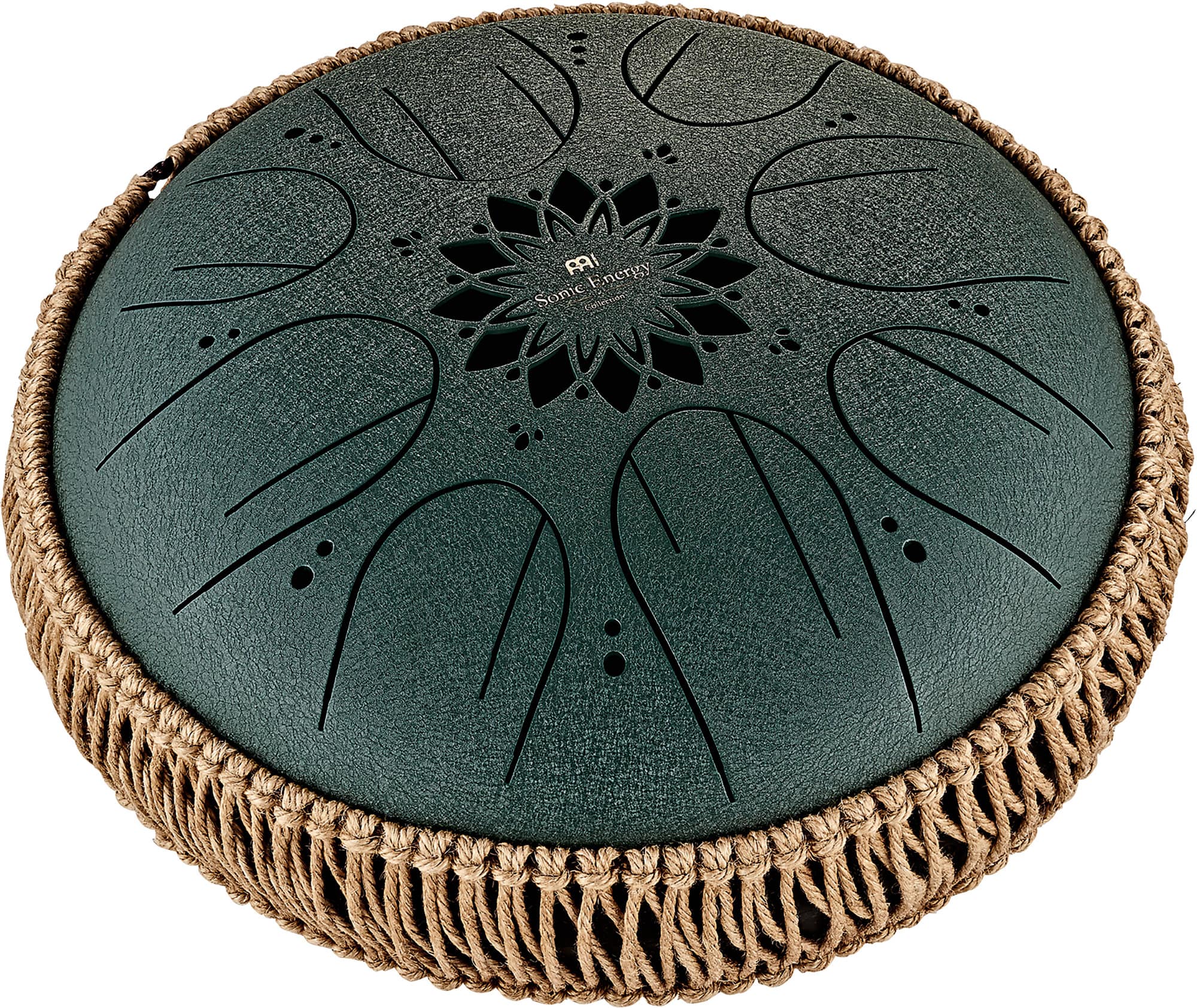 Meinl Sonic Energy MOSTD4DG Medium Octave Steel Tongue Drum Dunkelgrün F#-Moll