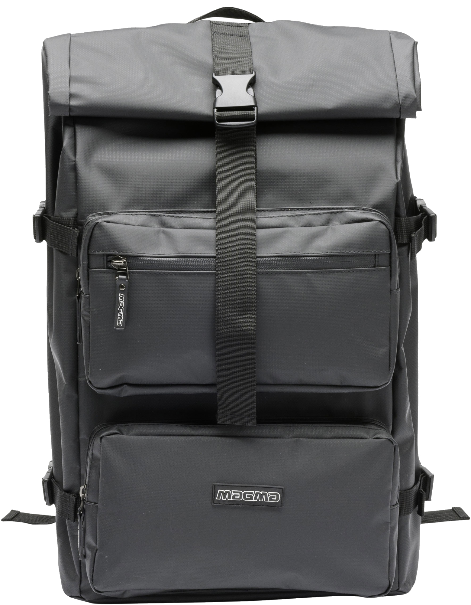 Magma Rolltop-Backpack III black/black