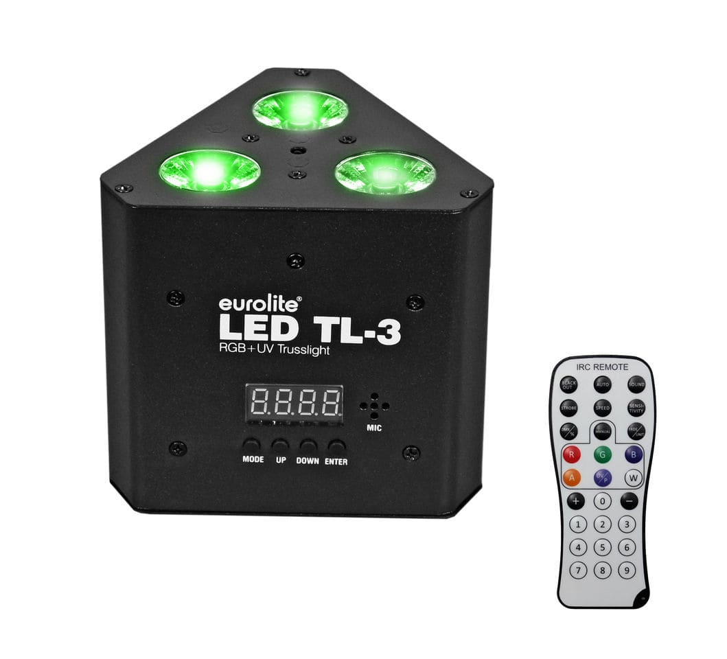 Eurolite LED TL-3 RGB+UV Trusslight  - 1A Showroom Modell (Zustand: wie neu, in OVP)