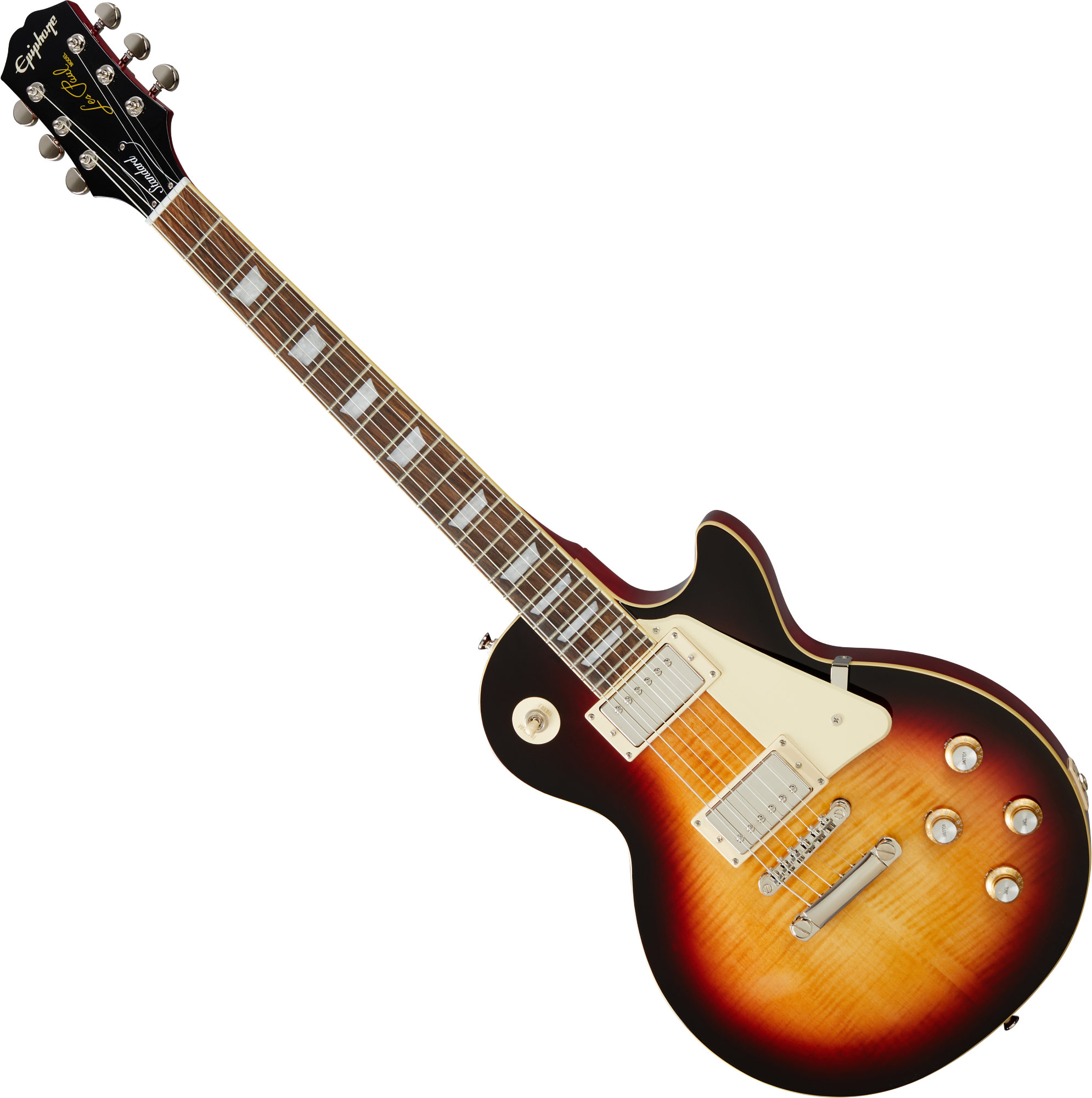 Epiphone Les Paul Standard Lefthand '60s Bourbon Burst  - 1A Showroom Modell (Zustand: wie neu, in OVP)