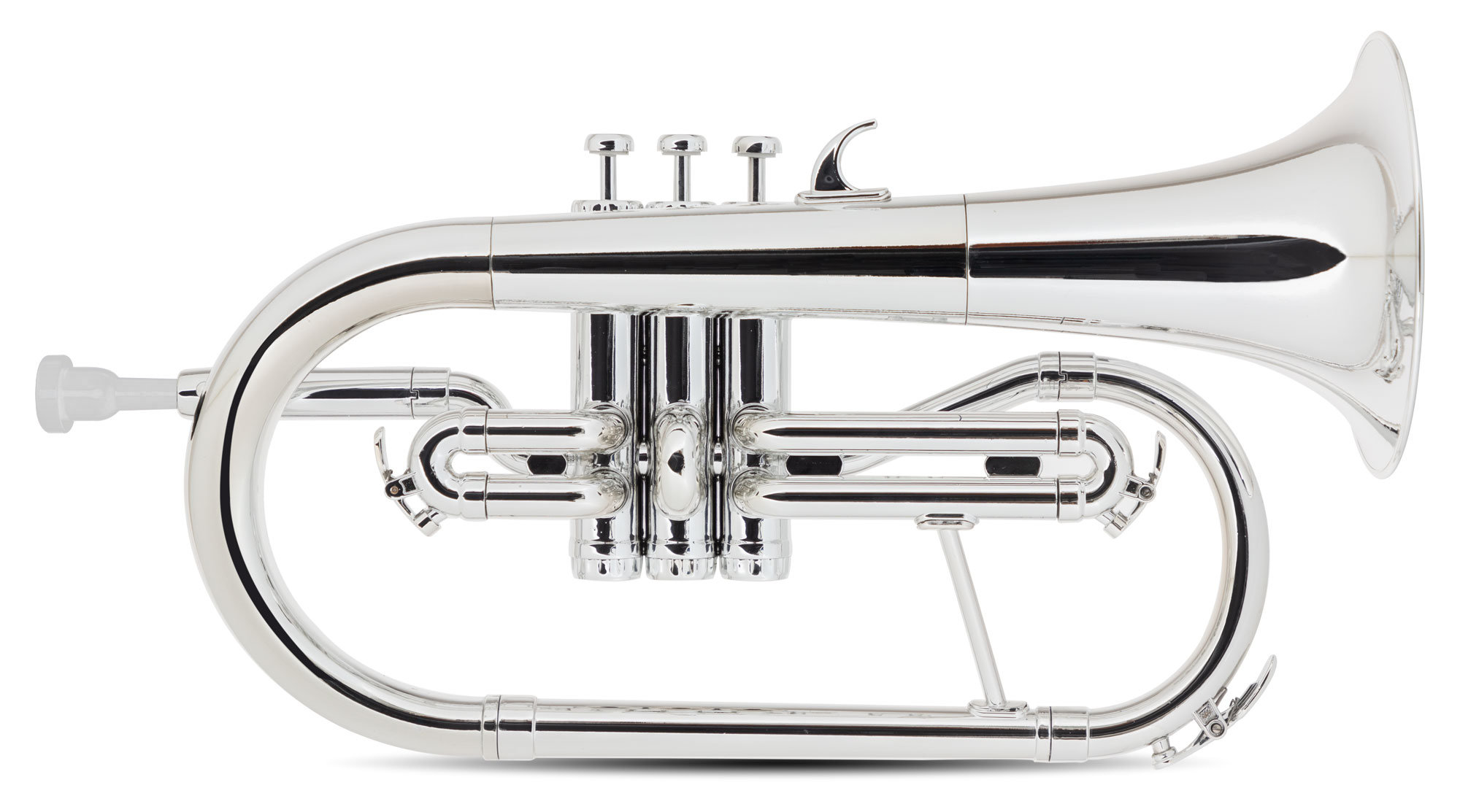 Classic Cantabile KFL-30SR MardiBrass Kunststoff Bb-Flügelhorn Silber  - Retoure (Zustand: sehr gut)