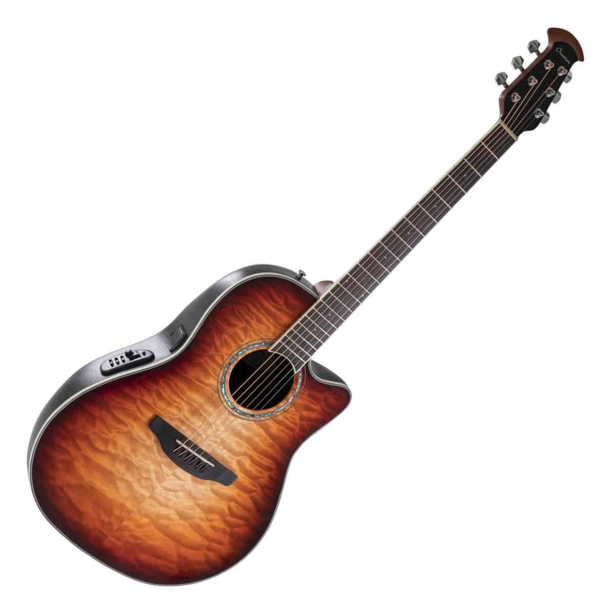 Ovation Celebrity Traditional Plus CS24X Mid Cutaway Cognac Burst Gloss  - Retoure (Zustand: sehr gut)