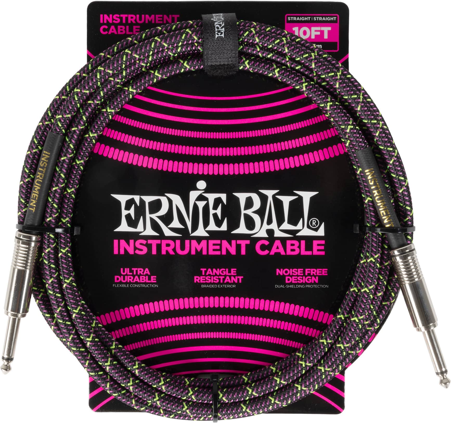 Ernie Ball 6427 Instrumentenkabel 3,05 m Purple Python