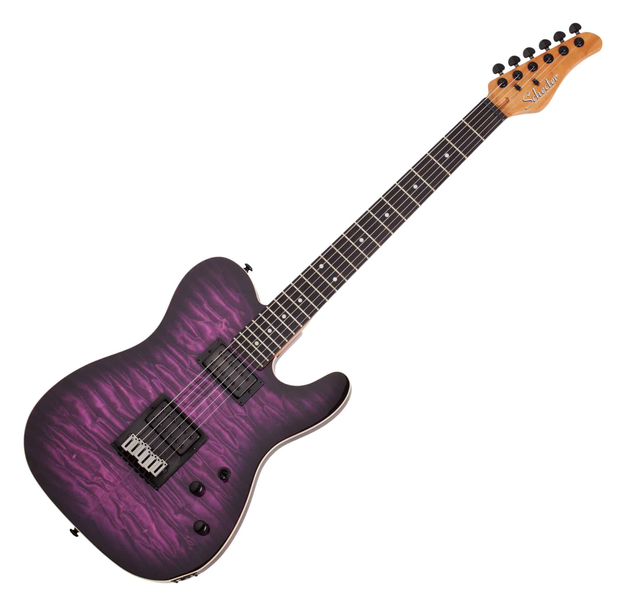 Schecter PT Pro Trans Purple Burst  - 1A Showroom Modell (Zustand: wie neu, in OVP)