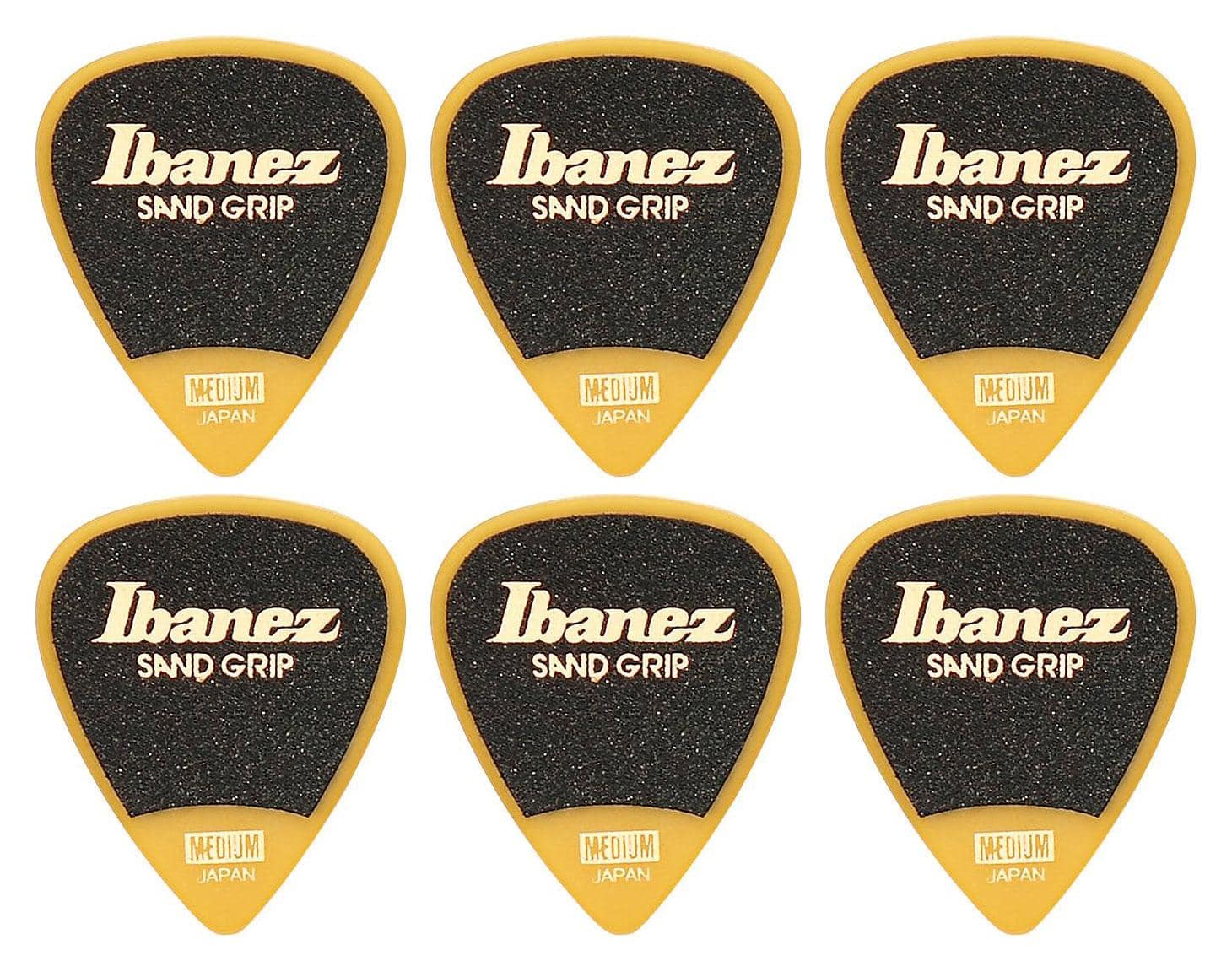 Ibanez PA14MSG-YE Picks Wizard Sand Medium - 6er Pack