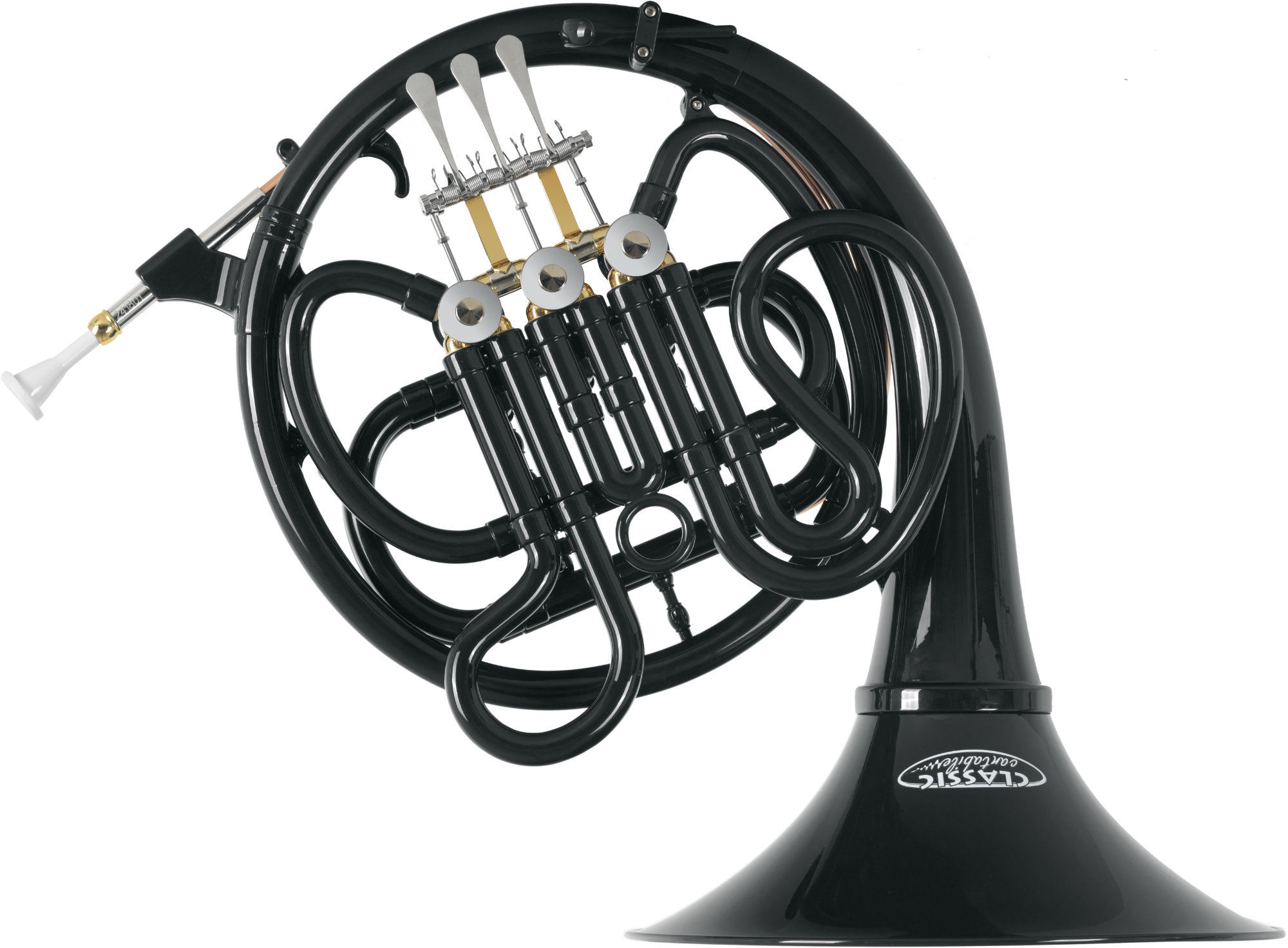 Classic Cantabile WH-20BK MardiBrass Kunststoff F-Waldhorn Schwarz