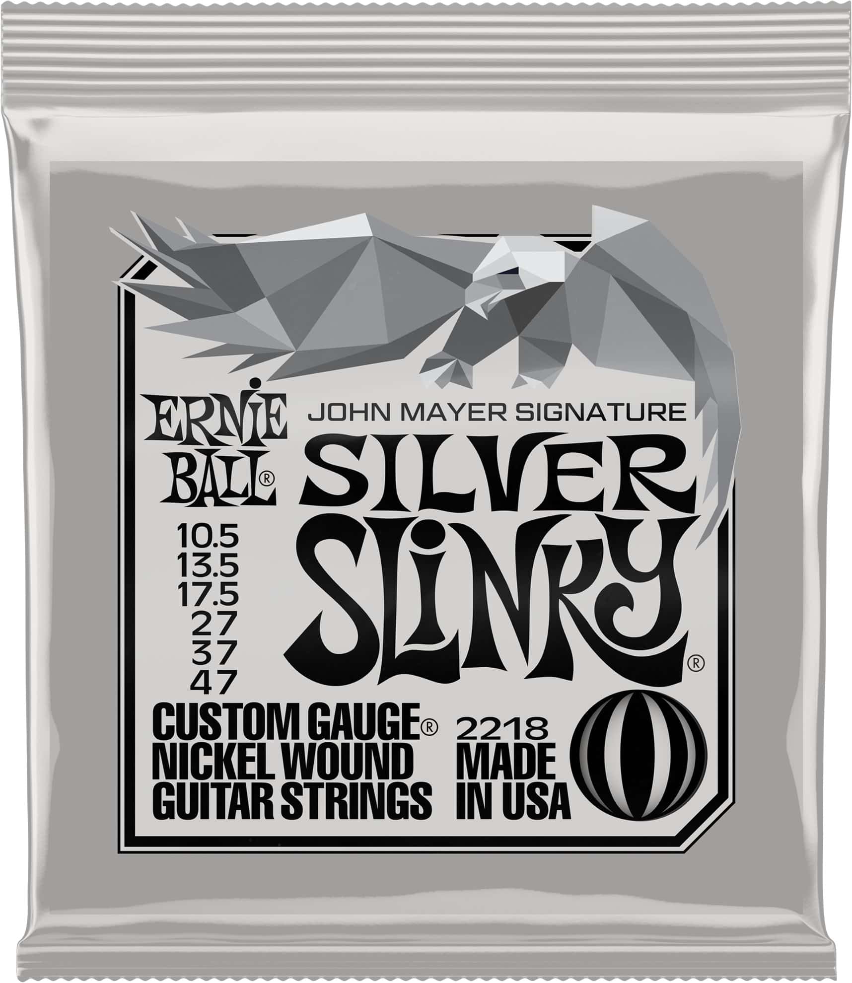 Ernie Ball 2218 John Mayer Silver Slinky