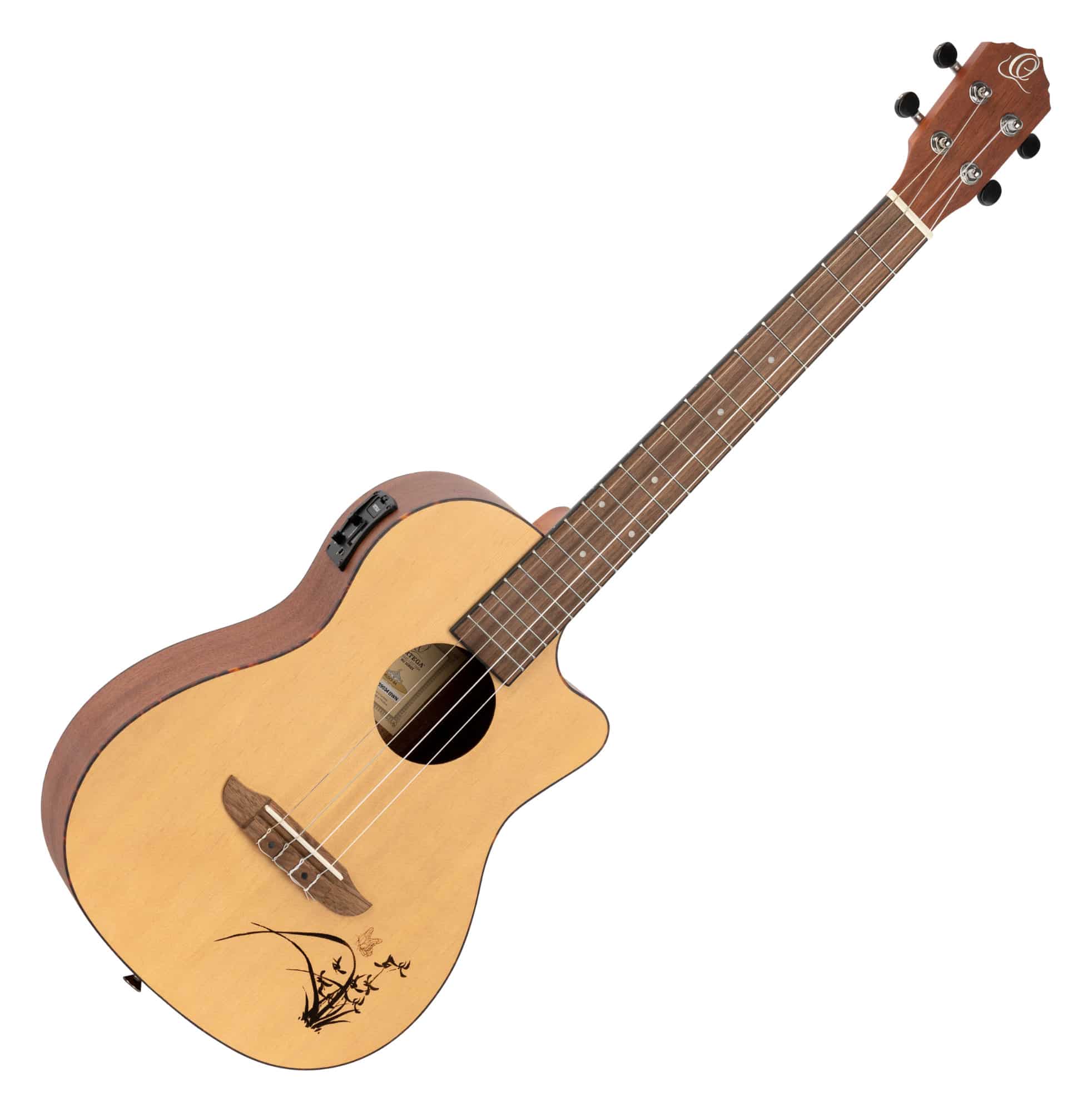 Ortega RU5CE-BA Bariton Ukulele  - Retoure (Zustand: sehr gut)